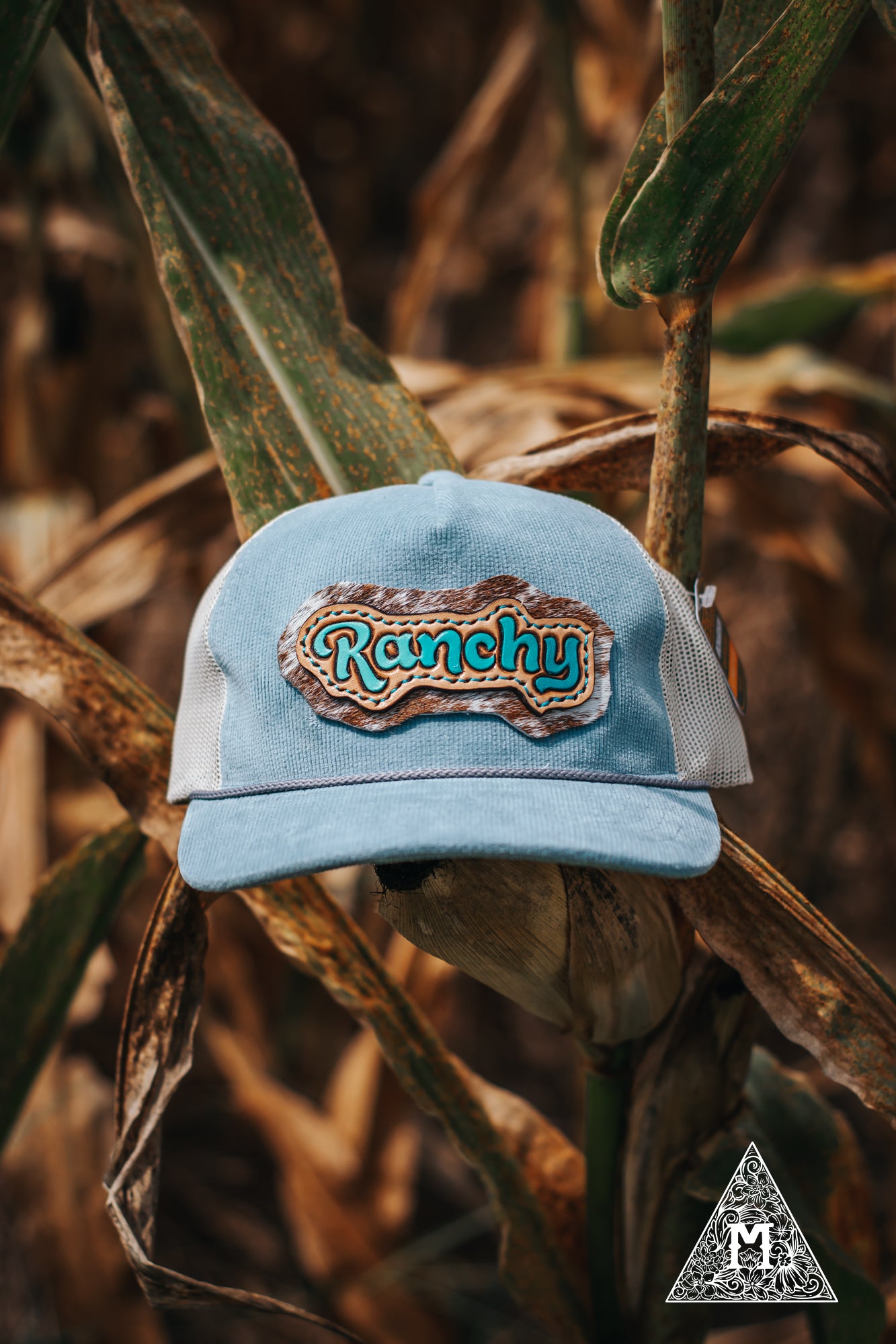 SALE Ranchy Corduroy Trucker Mesh Back Hat